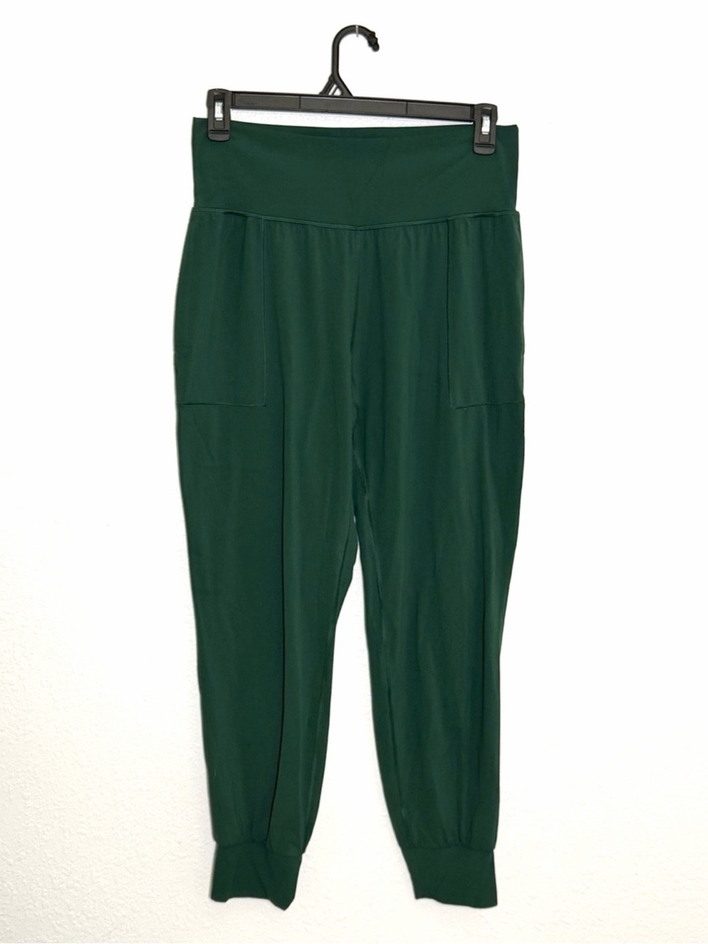 Athleta Forest Green High-Waist Jogger Pants
